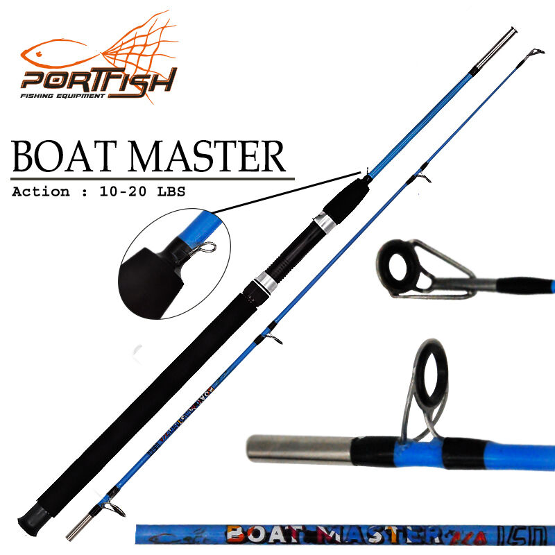 Portfish Boat Master Eco Tekne Kamışı 10 -20 Lbs  - Mavi