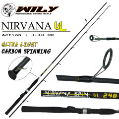 Wily Nirvana UL Spin Kamış
