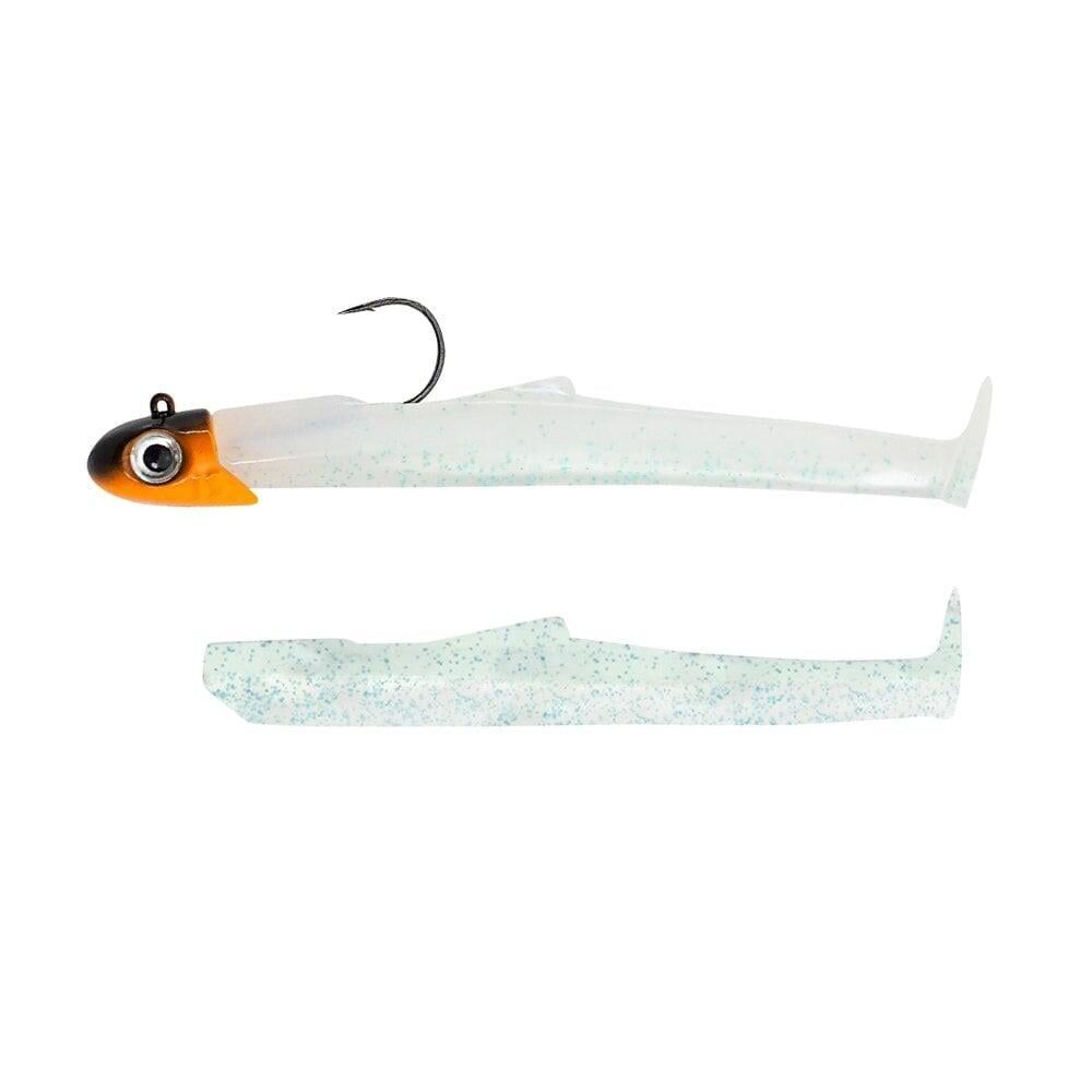 Fiiish Mud Digger MD1277 Combo 15gr TP Noir/Orange Cloudy White Silikon Yem