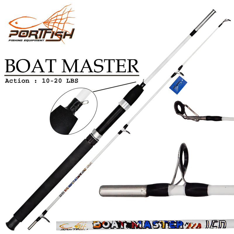 Portfish Boat Master Eco Tekne Kamışı 10 -20 Lbs  - Beyaz