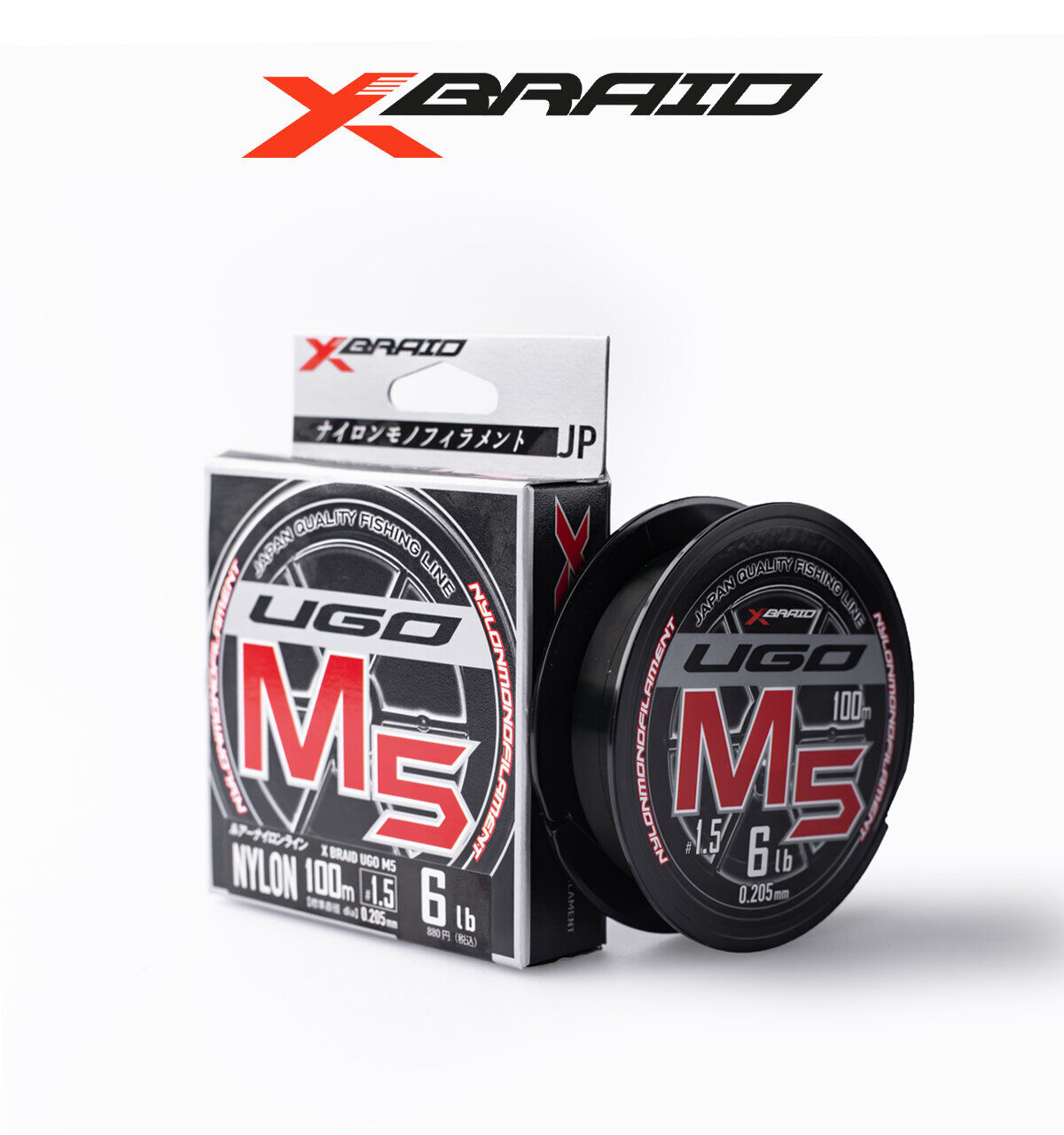 YGK X062 UGO M5 NYLON 100M 2.72KG 0.205
