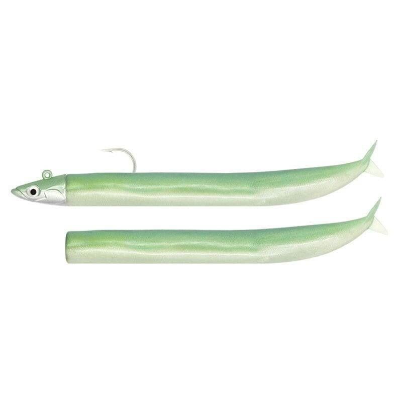 Crazy Sandeel CSE150/2 CSE219 Combo Off Shore 20gr Vert Nacre Silikon Yem