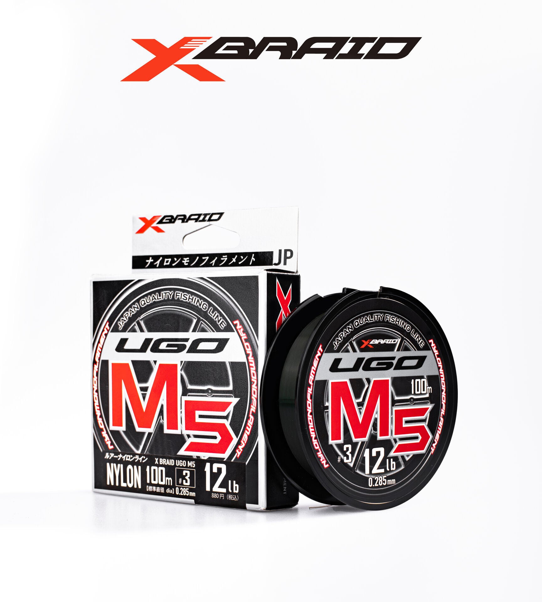 YGK X062 UGO M5 NYLON 100M 5.44KG 0.285