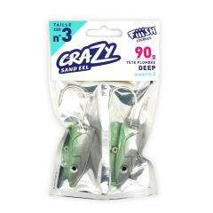 Crazy Sandeel CSE220/CSE226 90gr Deep Jig Head