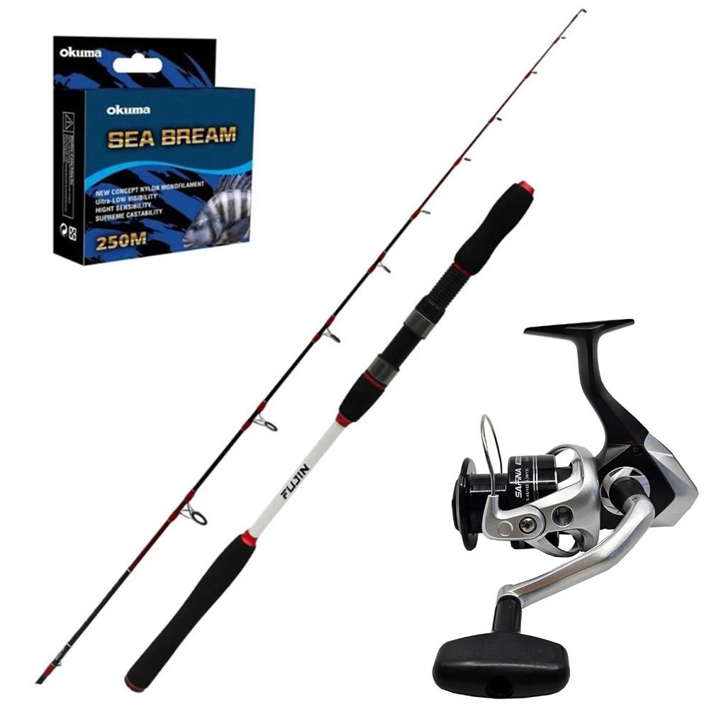 Okuma Safina 8000 - Fujin Deepking 180cm Tekne Olta Seti