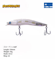 SCARNASH 120 FLOATING 18G #17
