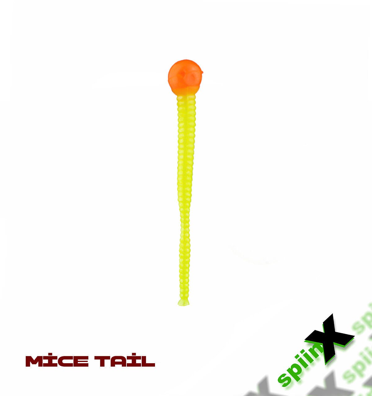 SPIINX MICE TAIL SİLİKON 8CM 12P ORANGE CHARTREUSE