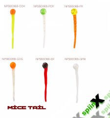 SPIINX MICE TAIL SİLİKON 8CM 12P ORANGE CHARTREUSE