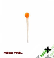 SPIINX MICE TAIL SİLİKON 8CM 12P GLOW ORANGE GUM