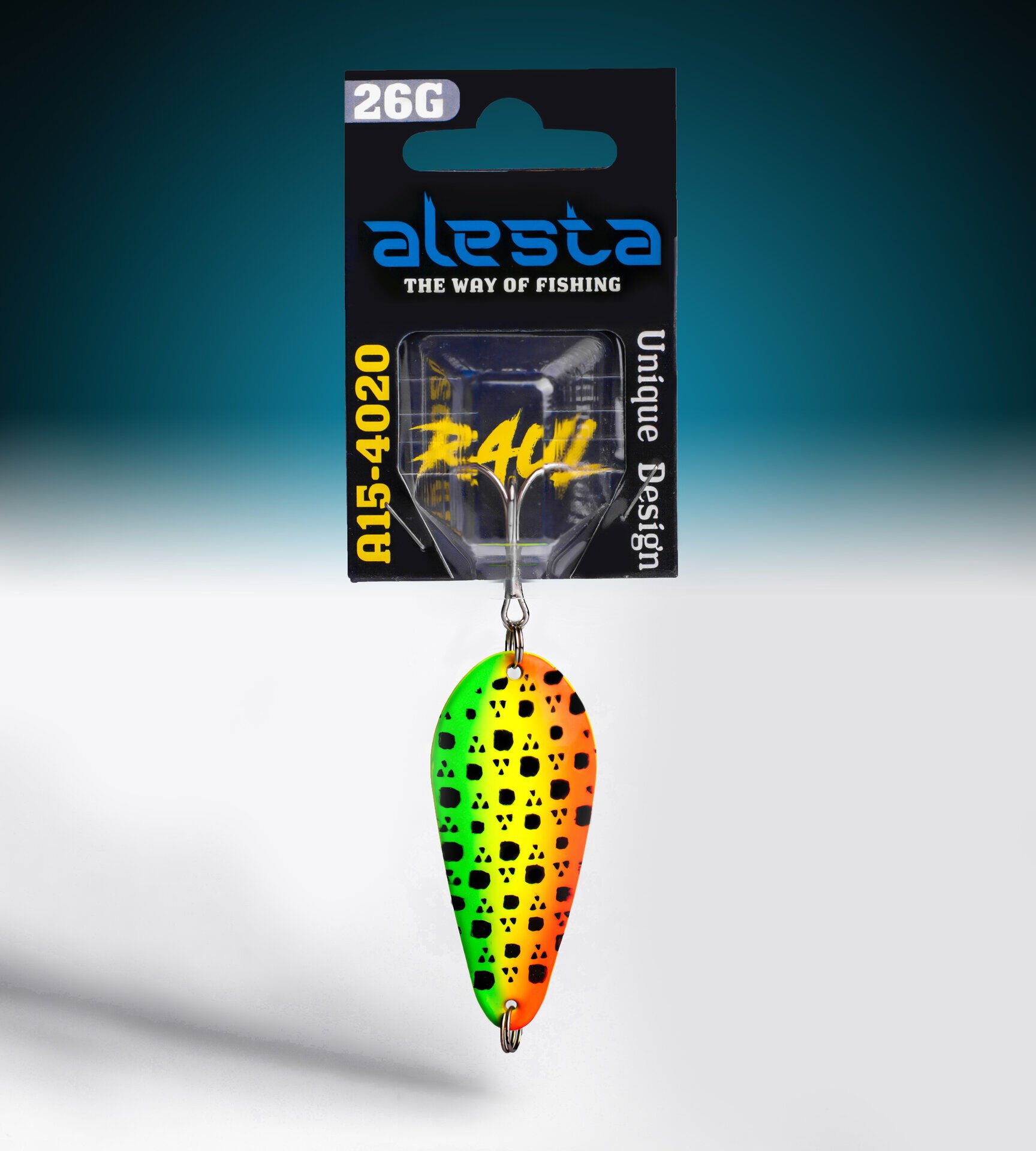 RAUL 26G YEŞİL SARI TURUNCU SİYAH NOKTA