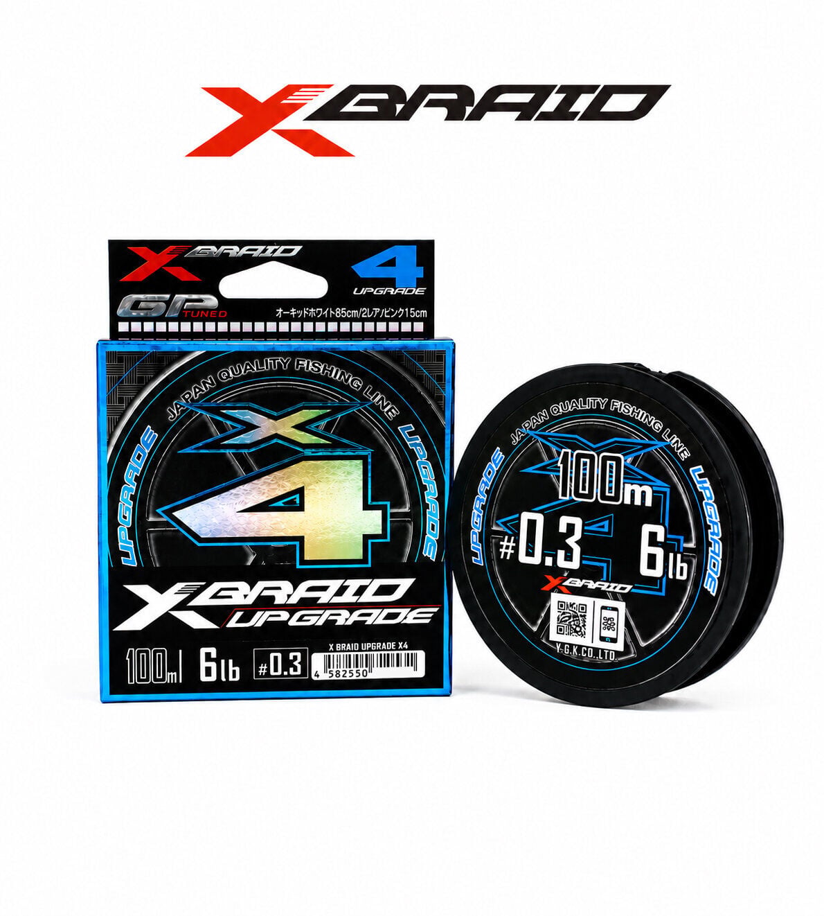 YGK X006 UPGRADE PE X4 100M 2.7KG 0.09