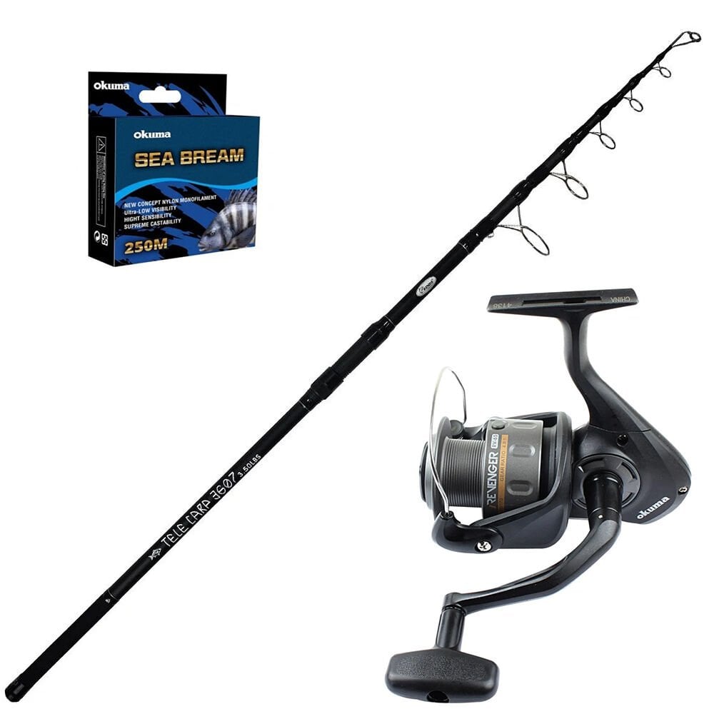 Okuma Revenger 65 - Kendo TeleCarp 390cm Sazan Olta Seti