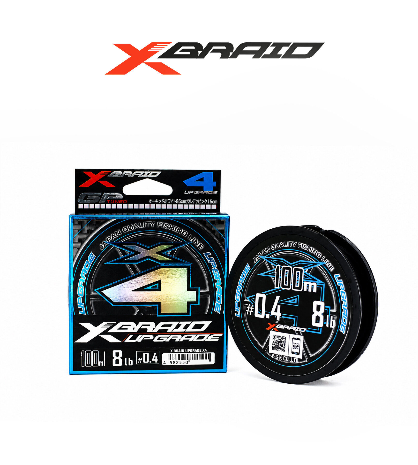 YGK X006 UPGRADE PE X4 100M 3.6KG 0.104