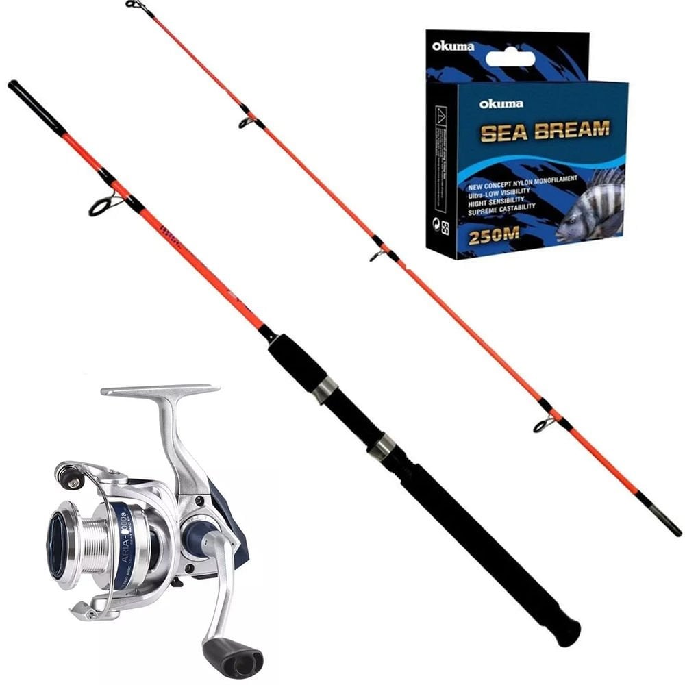 Okuma Aria 6000 - Kendo Holiday Boat 180cm Tekne Olta Seti