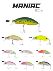 Fujin Maniac 50S 8gr 50mm Maket Balık