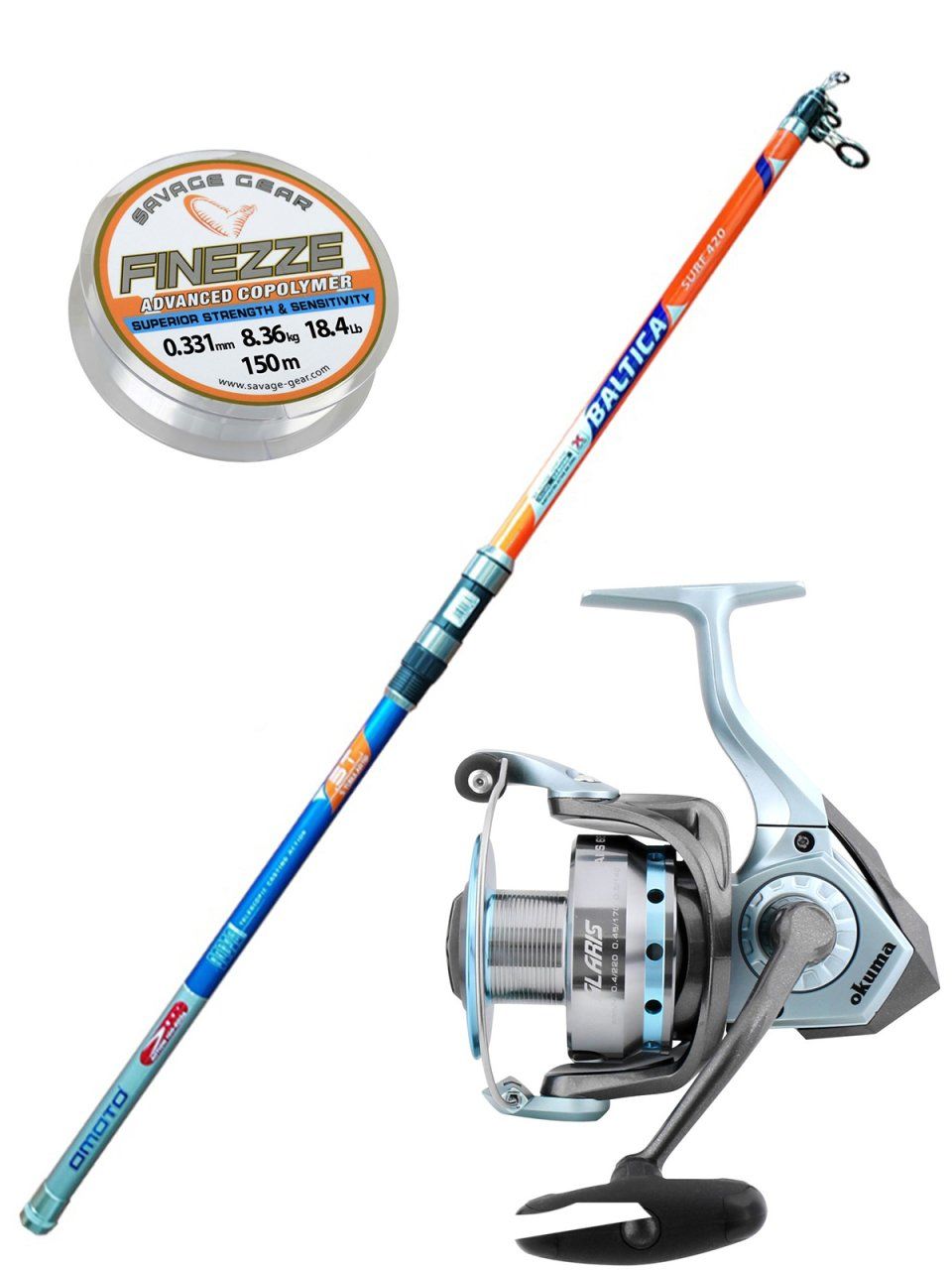 Okuma Alaris 65 - Baltica 420cm Surf Olta Seti