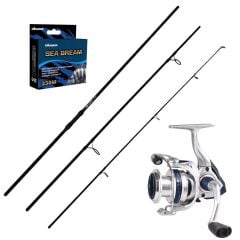 Okuma Aria 8000 - Kendo Carp 390cm 3 Parça Sazan Olta Seti