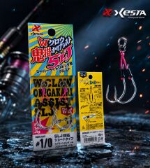XESTA W CLAW ONI-GAKARI ASSIST SLJ DOUBLE #1/0 2P