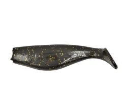 Nikko Sculler Shad 2.7 inch #922 D.Brown Gold
