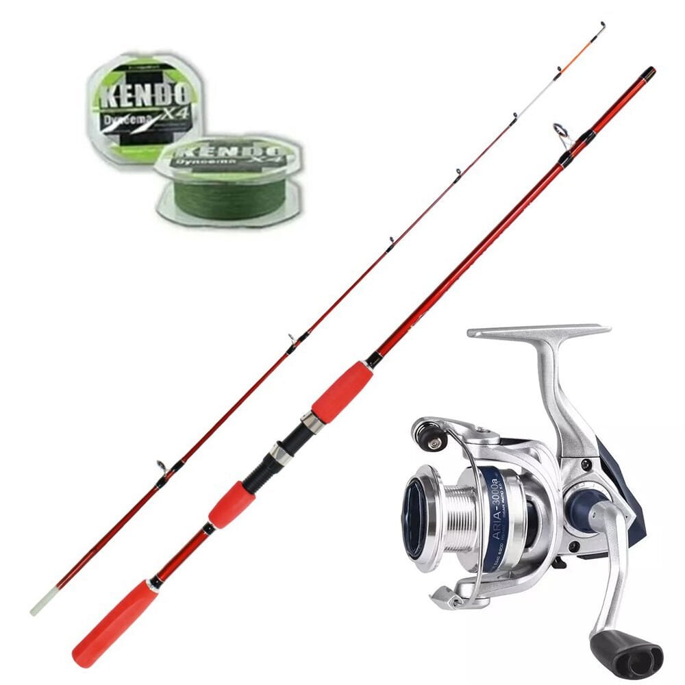 Okuma Aria 6000 - Captain Shirasu Boat 180cm Tekne Olta Seti