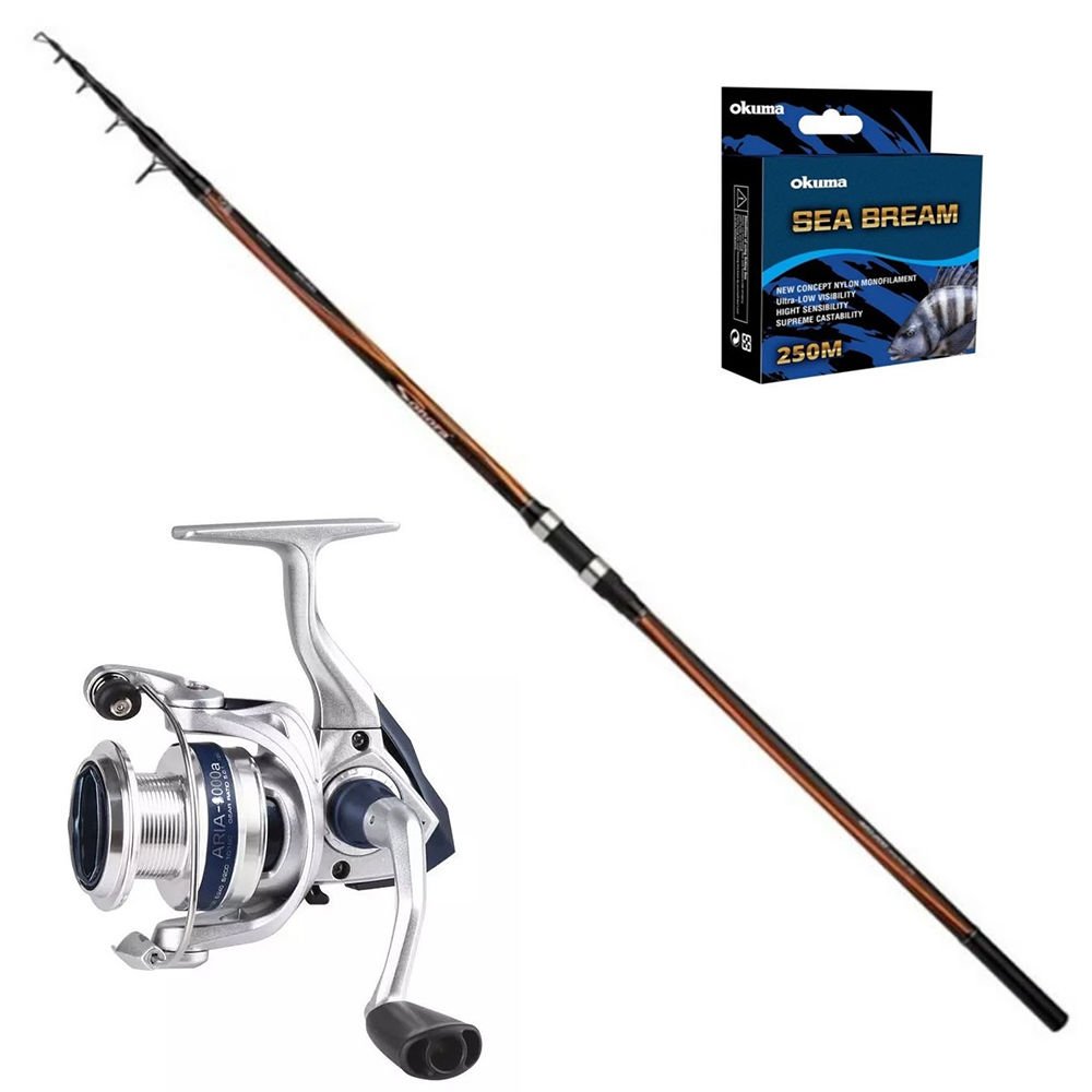 Shimano Sonora 420cm - Okuma Aria 6000 Surf Olta Seti