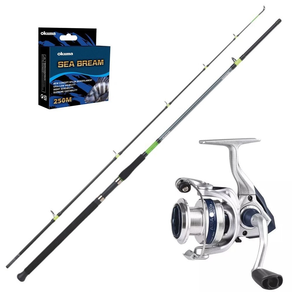 Okuma Aria 8000 - Daiwa Sensör 180cm Tekne Olta Seti
