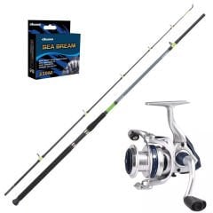 Okuma Aria 8000 - Daiwa Sensör 180cm Tekne Olta Seti