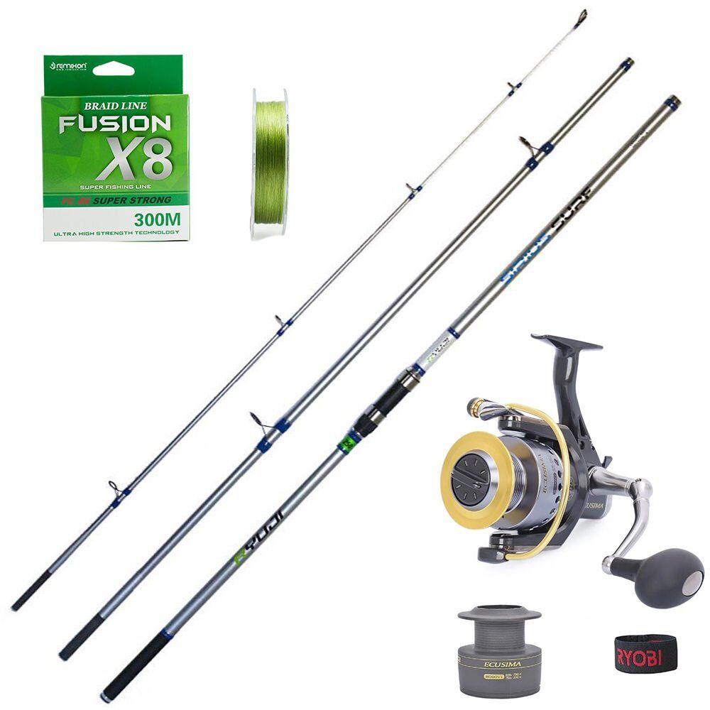 Ryobi Ecusima 6000 - Ryuji Sirius 420cm 250gr Surf Olta Seti