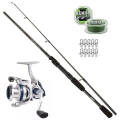 Okuma Aria 3000 - Okuma Wavepower 244cm 15-40gr Spin Olta Seti