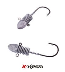XESTA BULLET RIBHEAD MAGNUM JIGHEAD #8/0 2P 80G