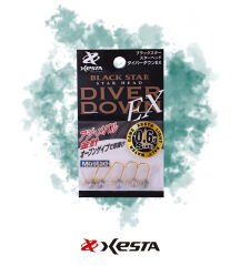 XESTA STAR HEAD DIVER DOWN EX JIGHEAD S #8 5P 0.6G