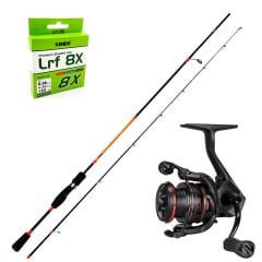 Okuma Ceymar 1000 - Fujin Salty Rugger 230cm 08-10gr LRF Olta Seti
