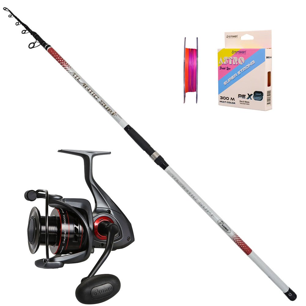 Okuma Ceymar 6000 - Kendo Atlantic Surf 420cm Surf Olta Seti