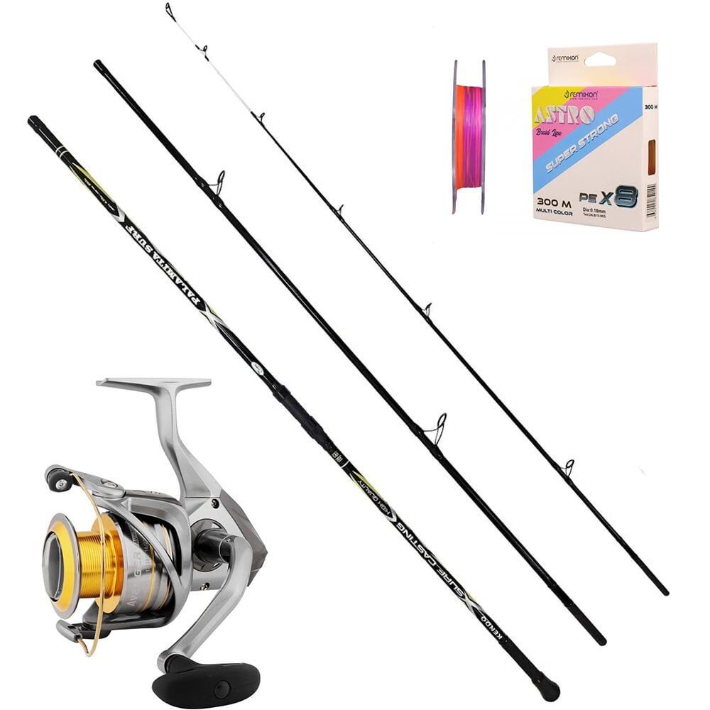 Okuma Avenger 10000 - Kendo Palamita 420cm 250gr Surf Olta Seti