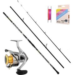 Okuma Avenger 10000 - Kendo Palamita 420cm 250gr Surf Olta Seti