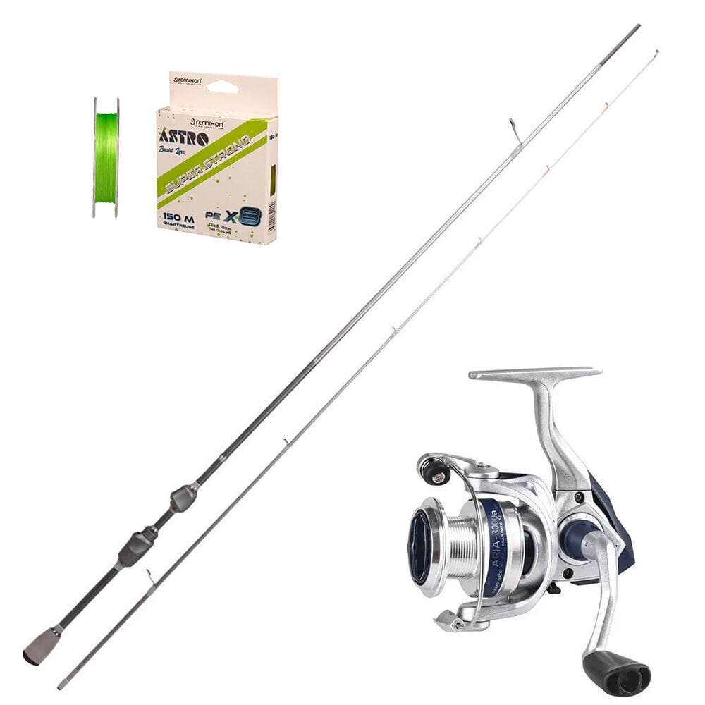 Okuma Aria 1000 - Ryuji Matrix Fuji 228cm 08-6gr LRF Olta Seti