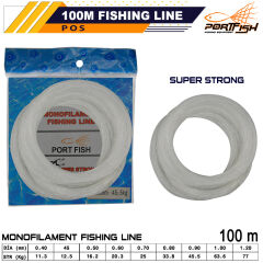 Portfish Poşet Misina 100 mt
