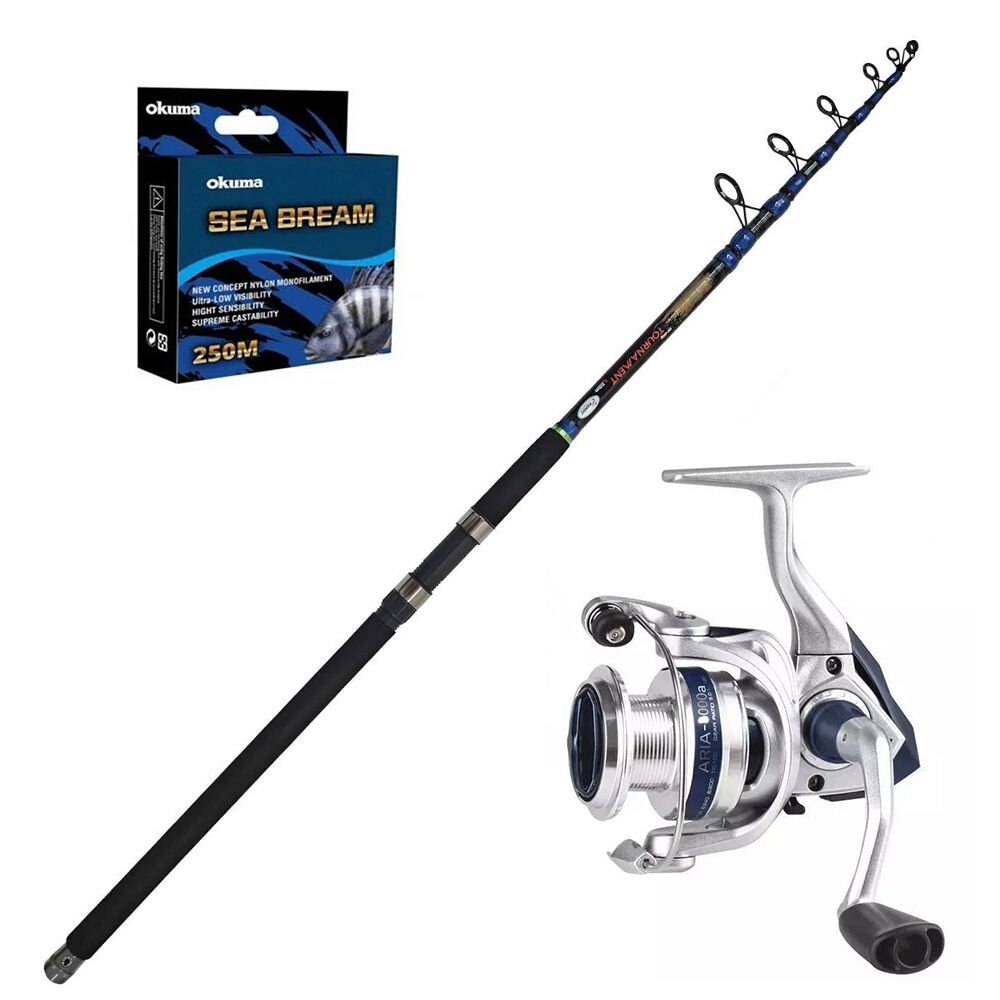 Okuma Aria 8000 - Kendo Tournament 350cm Surf Olta Seti