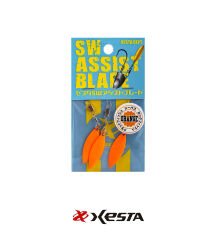 XESTA SW ASSIST BLADE FULL ORANGE JIGHEAD KAŞIK 3P