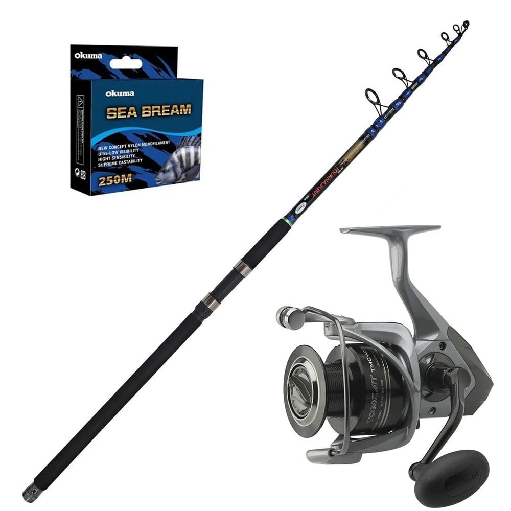Okuma Tomcat 8000 - Kendo Tournament 350cm Surf Olta Seti