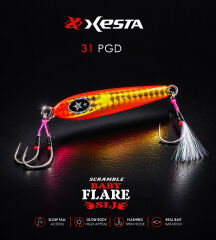 XESTA SCRAMBLE BABY FLARE SLJ 40G JIG PGD