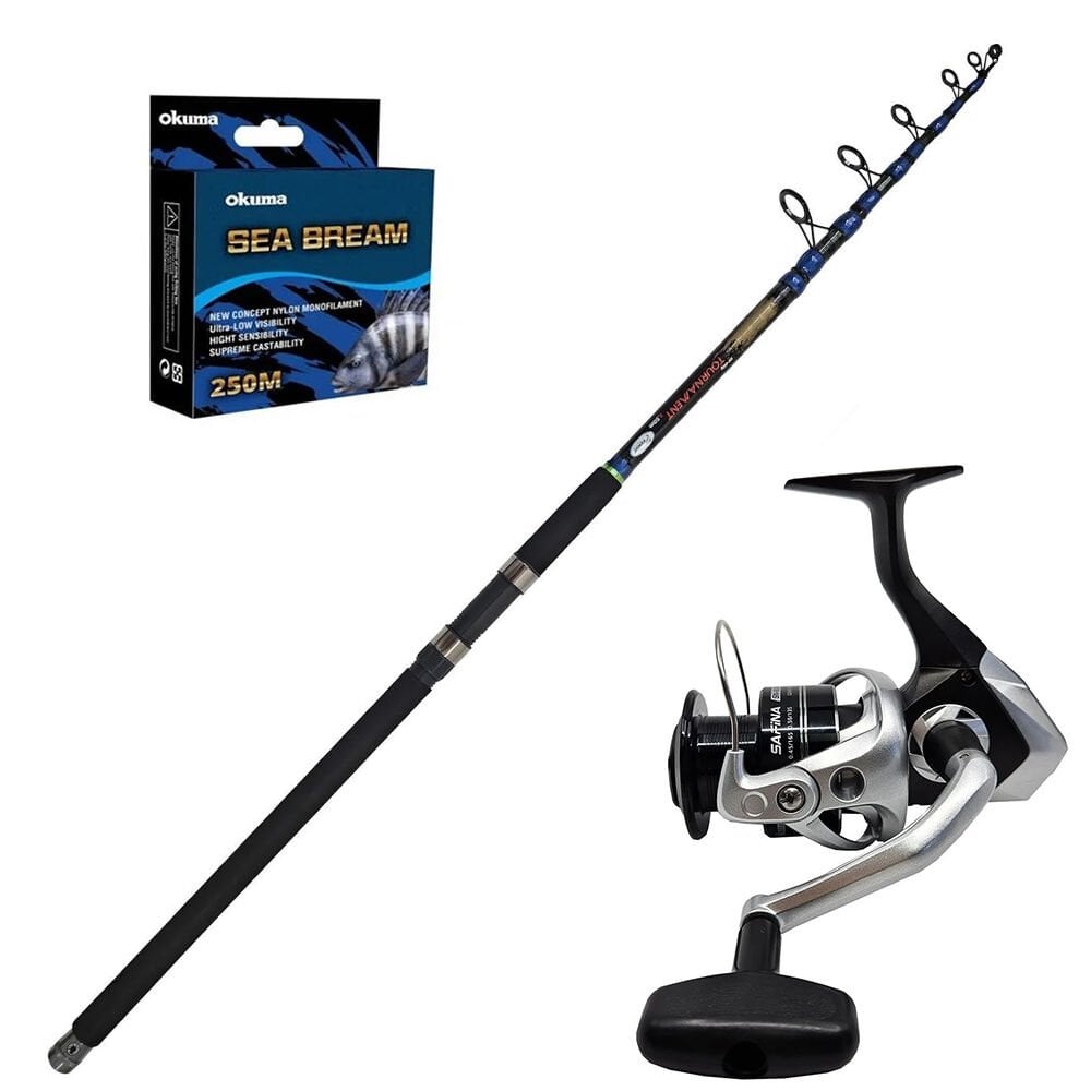 Okuma Safina 8000 - Kendo Tournament 350cm Surf Olta Seti