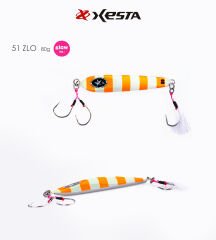 XESTA SCRAMBLE BABY FLARE SLJ 80G JIG ZLO