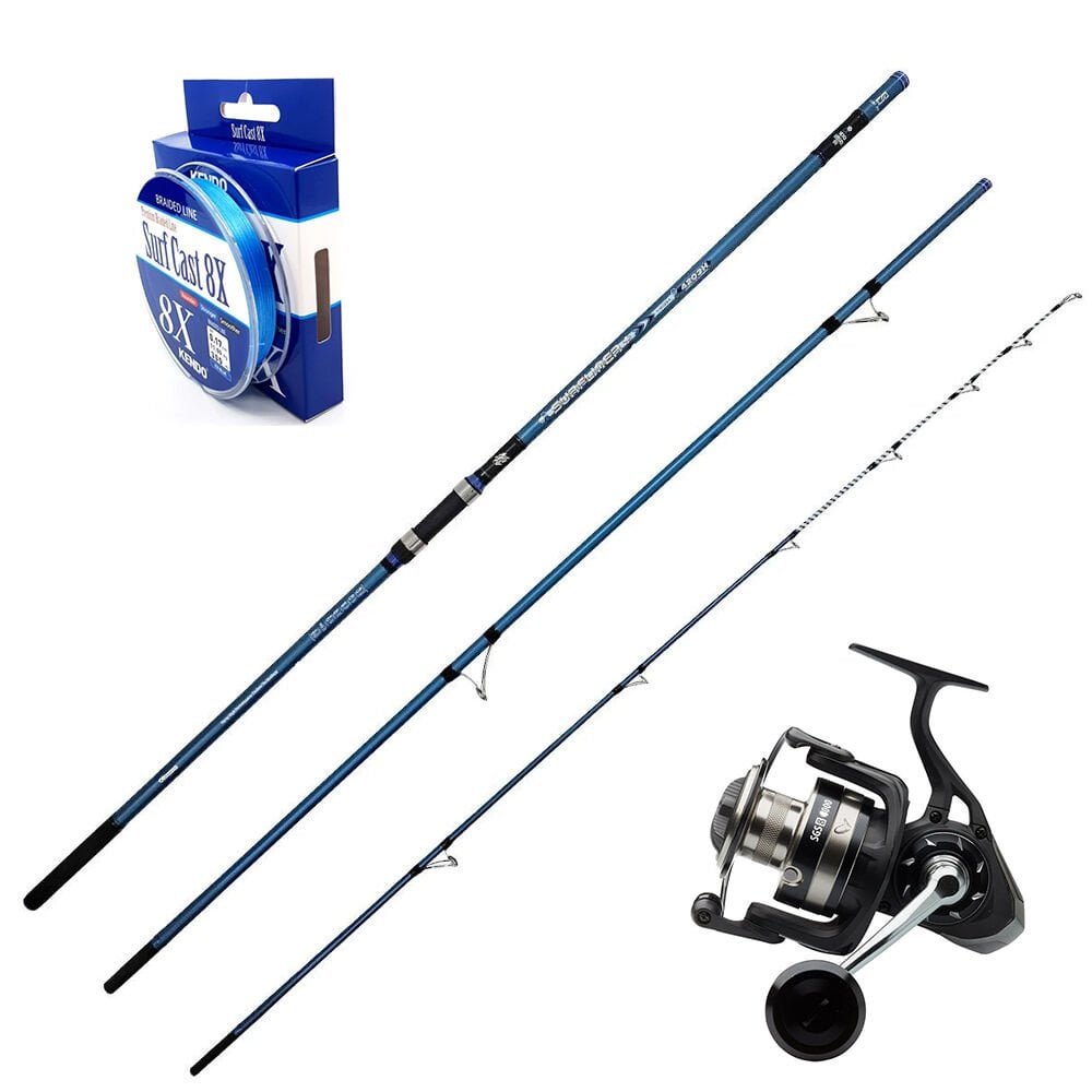 Savage Gear Sgs8 6000 - Okuma Surfliner 420cm 100-250gr Surf Olta Seti