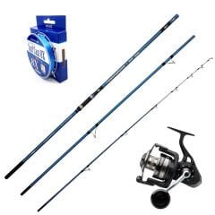 Savage Gear Sgs8 6000 - Okuma Surfliner 420cm 100-250gr Surf Olta Seti