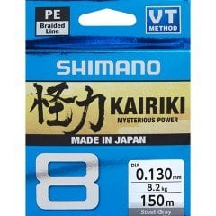 Shimano Kairiki 8 150m Steel Gray  0.160mm/10.3kg Steel Gray