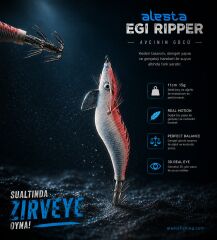 EGI RIPPER #3.0 X6753 11CM 15G KIRMIZI