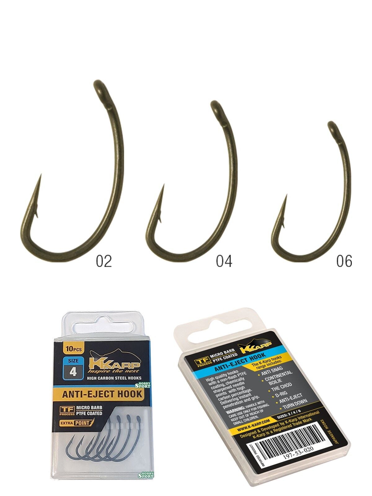 K-Karp Anti-Eject Hook #2