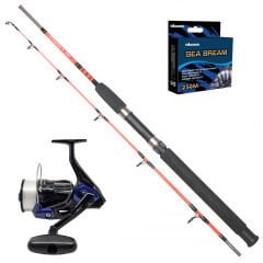 Okuma Fin Chaser 6000 - Remixon Pagrus 180cm Tekne Olta Seti