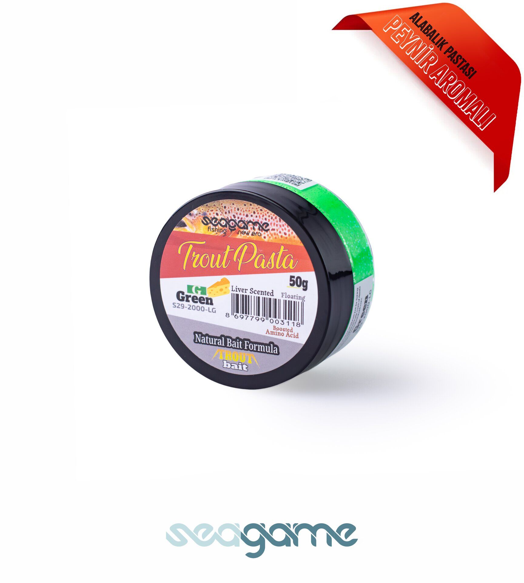 SEAGAME TROUT PASTA ALABALIK HAMURU PEYNİR YEŞİL
